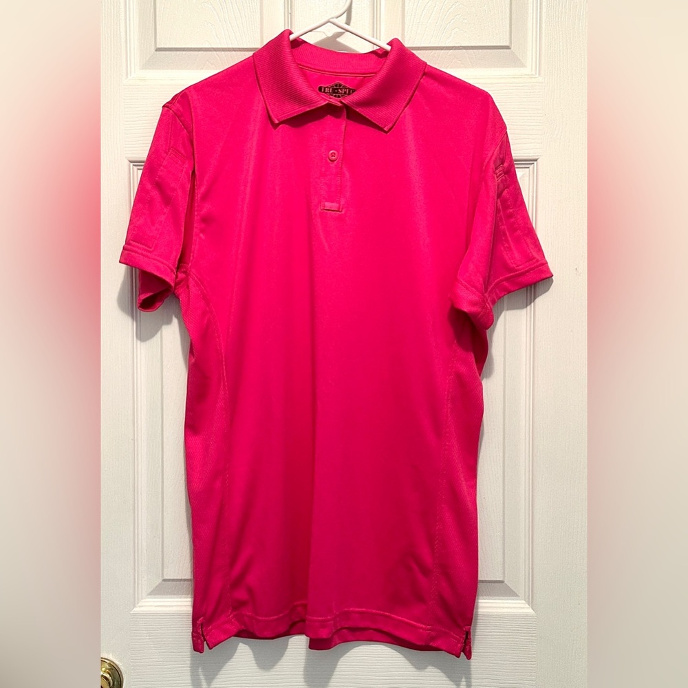 Women's Tru-Spec Repreve Series Performance Polo Shirt Hot Pink Size XL